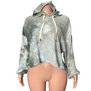 Women's Tie-Dye Hooded Top